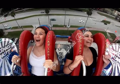 Girls on Slingshot Ride